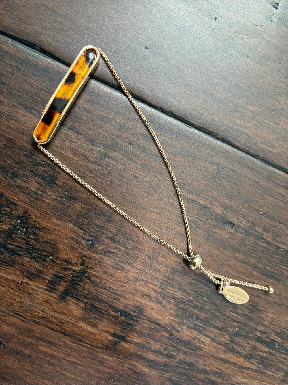 Ann Taylor Tortoiseshell Slide Bracelet